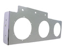417- CHROME TRIPLE BRACKET REAR AND SIDE (LEFT)