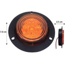 433- SEALED CEILING LIGHT 3 LED 2" ABS BASE DIRECT CONNECTION