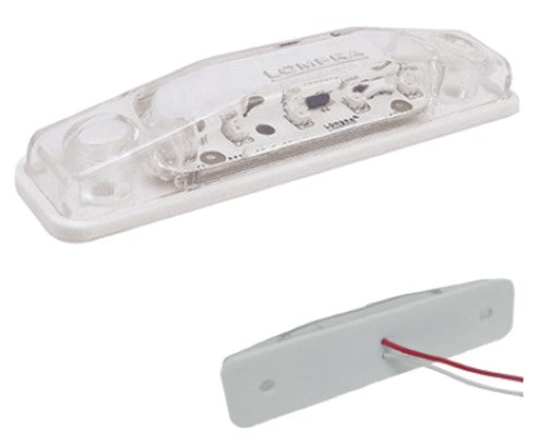 436-SEALED CEILING LIGHT 4 FLAT RECTANGULAR LEDS