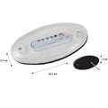 462- PLAFÓN 4 LEDS OVALADO LUZ AZUL
