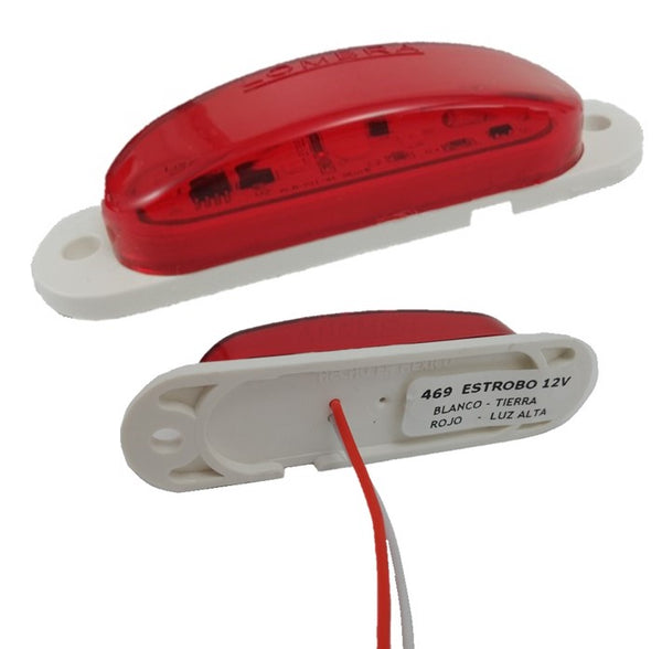 469- 4 LED CURVE STROBE CEILING LIGHT