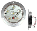 483- 6 LED AMBER CHROME CEILING LIGHT DIRECT CONNECTION