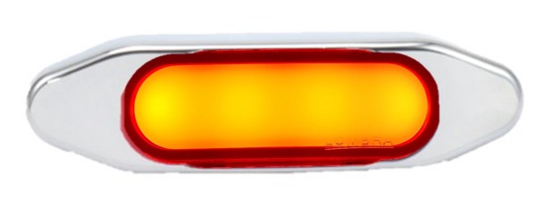 519- 4 LED NEON CHROME CEILING LIGHT