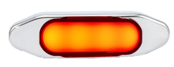 519- 4 LED NEON CHROME CEILING LIGHT
