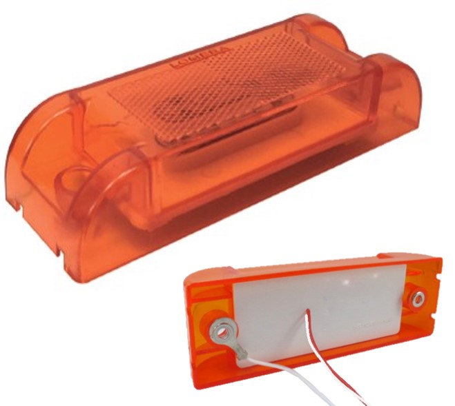 522- 4 LED SIDE STROBE CEILING LIGHT WITH REFLECTOR