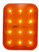 527- PLAFÓN RECTANGULAR 12 LEDS 12/24V