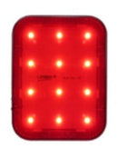 527- PLAFÓN RECTANGULAR 12 LEDS 12/24V