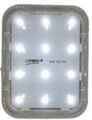 527- PLAFÓN RECTANGULAR 12 LEDS 12/24V
