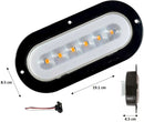 555- PLAFÓN NEÓN 24 LEDS ARO ABS Y CONECTOR