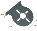 559-Soporte para plafón galvanizado