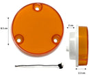 560-Plafón neón redondo 6 LEDS c/conector