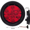 688-10 LED CEILING LIGHT 4" RUBBER AND CONNECTOR