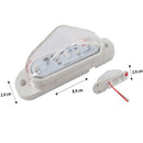 732- 4 LED MINI TRIANGLE MICA CRYSTAL CEILING LIGHT