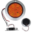 741-10 LED 4" CHROME FLASHING CEILING LIGHT DIRECT CONNECTION