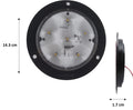 746- PLAFÓN 4" 6 LEDS BASE ABS NEGRA CONEXIÓN DIRECTA