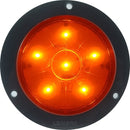 746- PLAFÓN 4" 6 LEDS BASE ABS NEGRA CONEXIÓN DIRECTA