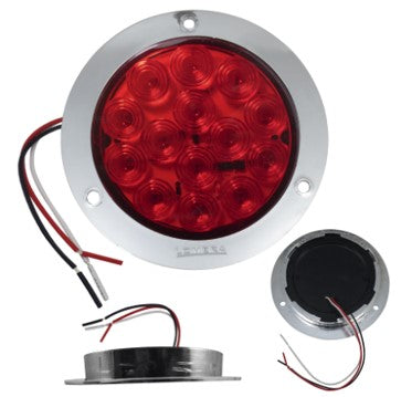 759- 14 LED 4" ROTATING CHROME PLATED CEILING LIGHT DIRECT CONNECTION