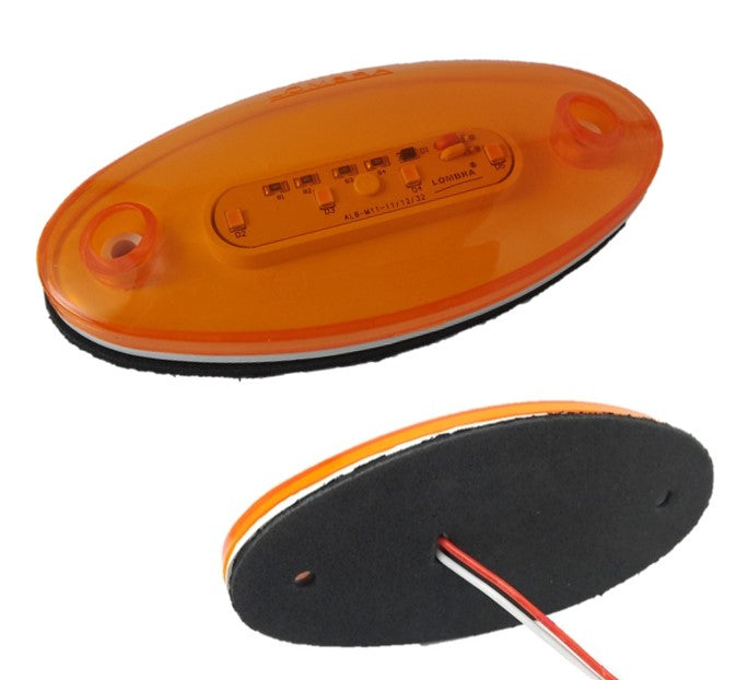 760- PLAFÓN 4 LEDS OVALADO