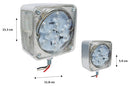 765- 24 LED SQUARE DIRECTIONAL 1 CHROME SCREW (RIGHT)