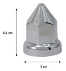 769-CHROME POINT NUT CUP 33MM
