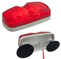 775- PLAFÓN 4 LEDS RECTANGULAR DOBLE ÓPTICO
