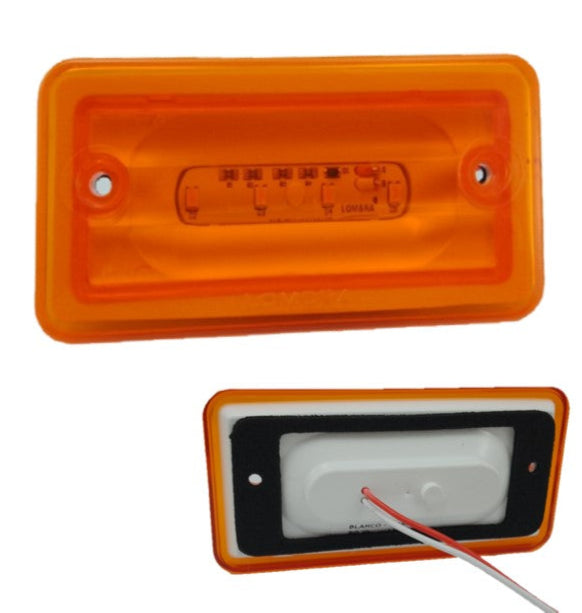 786- PLAFÓN 4 LEDS DE VISERA PARA INTERNACIONAL
