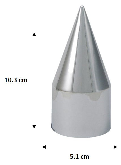 792- COPA DE TUERCA PUNTIAGUDA 33 MM CROMADA