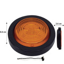 793- PLAFÓN 2 1/2" SELLADO PLANO CON HULE Y CONECTOR