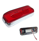 796- 4 LED SIDE CEILING LIGHT WITH WIDE CHROME BASE