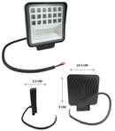 900- HIGH INTENSITY HEADLIGHT 42 LEDS WHITE LIGHT WITH YELLOW OUTLINE