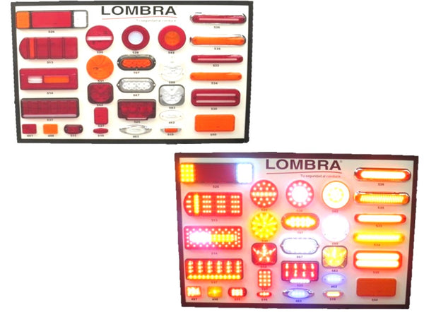 9996- 122 x 80 LED ILLUMINATED MELAMINE DISPLAY