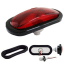 2547- 6" OVAL PLASTIC CEILING LIGHT WITH INTERCHANGEABLE SPOTLIGHT