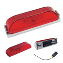 2623- SEALED CEILING LIGHT DOUBLE SPOT CHROME BASE