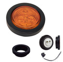 2906- SEALED CEILING LIGHT 3 LED 2" FLAT RUBBER AND CONNECTOR