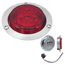421- 3 LED CEILING LIGHT 2 1/2" CHROME BASE