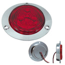 435- PLAFÓN 2" SELLADO 3 LEDS BASE CROMADA CONEXIÓN DIRECTA