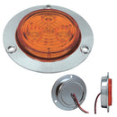 435- PLAFÓN 2" SELLADO 3 LEDS BASE CROMADA CONEXIÓN DIRECTA