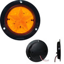 443-9 LED STAR CEILING LIGHT 4" STROBE ABS BASE