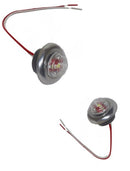 506-1" CEILING LIGHT WITH SMOOTH MICA RUBBER BASE AND CHROME BEZEL