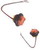 509- 1" CEILING LIGHT WITH RIBBED MICA RUBBER BASE