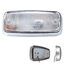 599- CHROME RECTANGULAR INTERIOR CEILING LIGHT