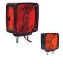 637- SQUARE DIRECTIONAL 2 BLACK SCREWS INCLUDES SPOTLIGHT (LEFT)