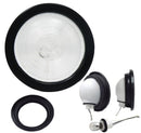 658-4" CEILING LIGHT WITH INTERCHANGEABLE RUBBER SPOTLIGHT