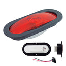 698- 6" OVAL ABS SEALED CEILING LIGHT WITH CONNECTOR