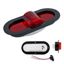 706- 6" OVAL SEALED CEILING RELIEF W/CONNECTOR