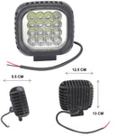 902-HIGH INTENSITY SQUARE HEADLIGHT 16 LEDS WHITE LIGHT