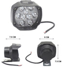 905- HIGH INTENSITY HEADLIGHT 9 LEDS WHITE LIGHT